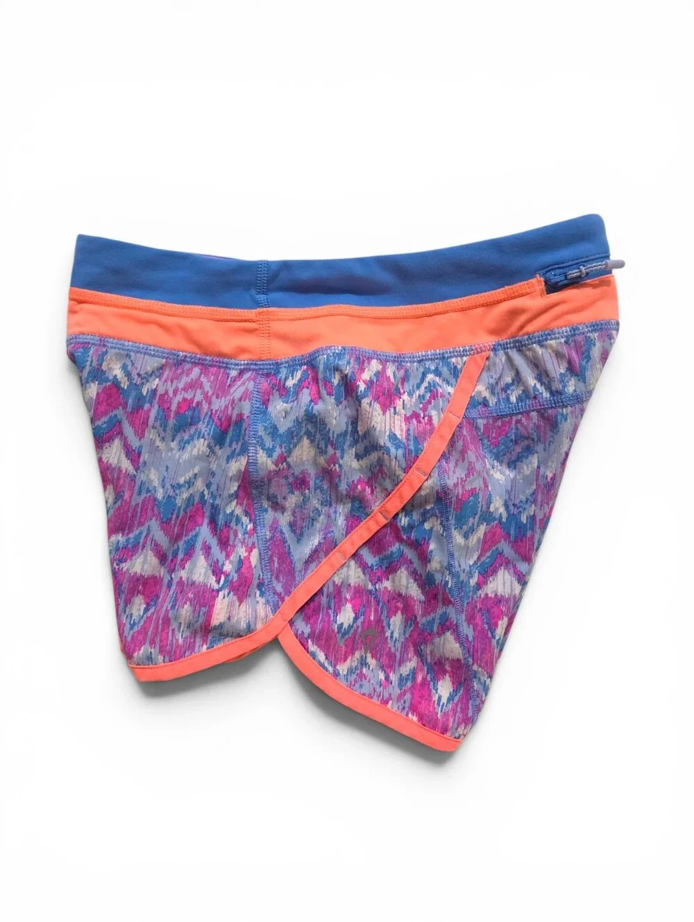 IVIVVA by Lululemon Run Speed Girl Shorts Ikat Print Size 10 Athletic